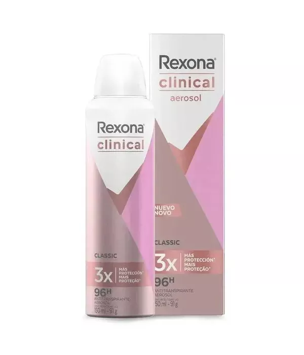 Rexona Clinical Desodorante Aerosol Classic 150ml