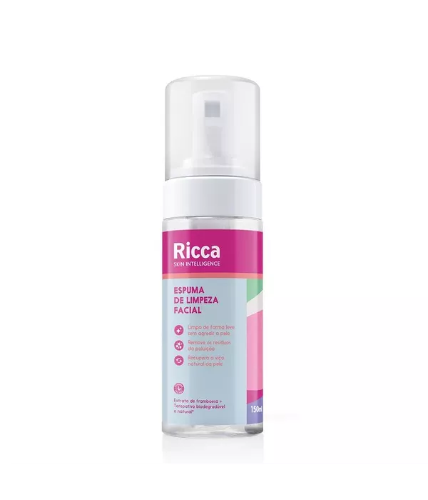 Ricca Espuma de Limpeza Facial 150ml