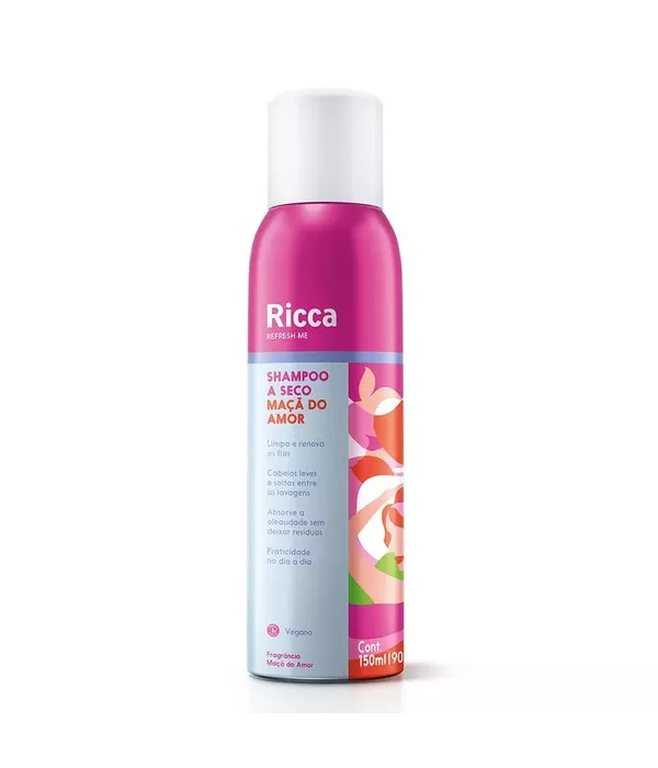 Ricca Shampoo a Seco Maçã do Amor 150ml