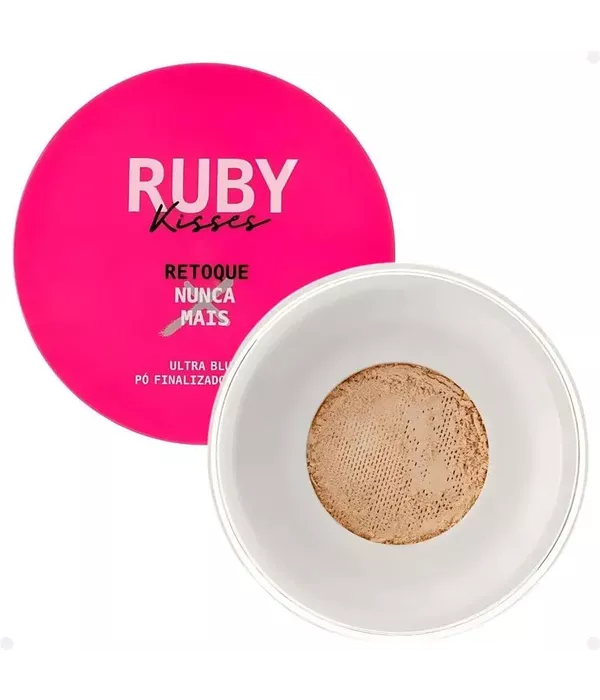 Ruby Kisses Retoque Nunca Mais Ultra Blur Pó Finalizador Solto Cor Fair