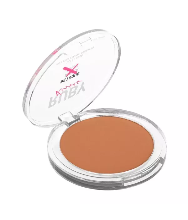 Ruby Kisses Retoque Nunca Mais Ultra Blur Pó Finalizador Compacto Cor Tan 9g