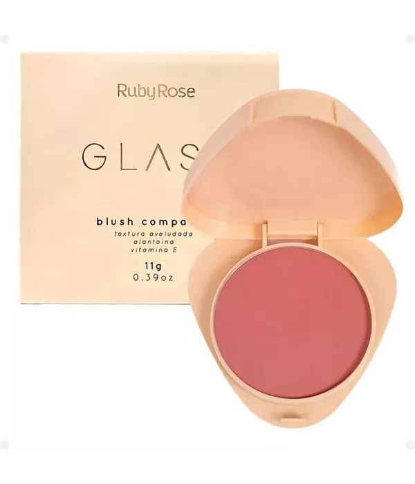 Ruby Rose Glass Blush Compacto Gb60