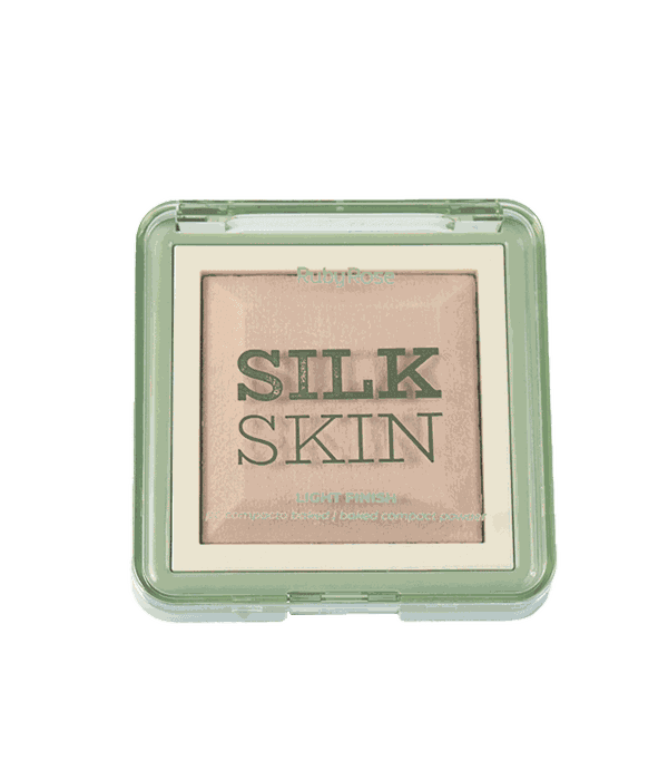 Ruby Rose Silk Skin Pó Compacto Light Finish Cor:PC20