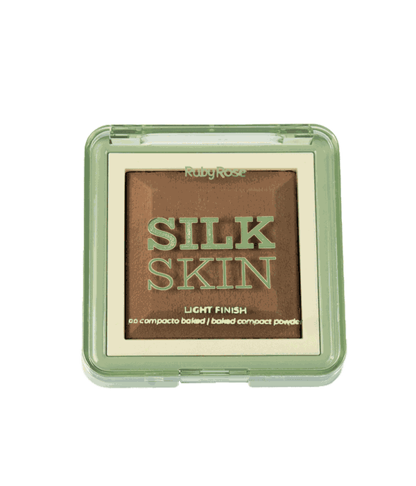Ruby Rose Silk Skin Pó compacto Light Finish Cor:PC60