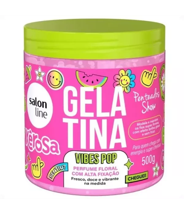  Salon Line Gelatina Capilar Xêrosa Vibes Pop 500g