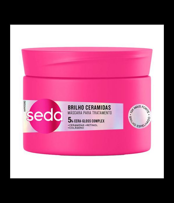 Seda Máscara Brilho Ceramidas 300g