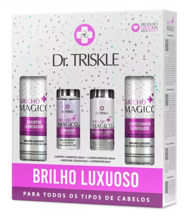 Triskle kit Brilho Luxuoso 