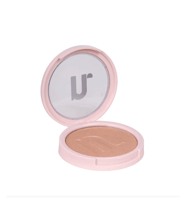 Nina MakeUp Instant Glow Iluminador Compacto Cor 2 Champagne
