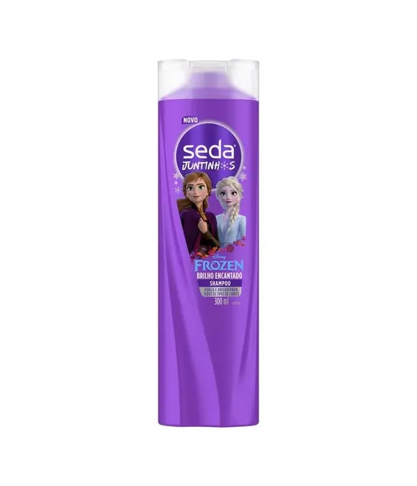 Seda Juntinhos Frozen Brilho Encantado Shampoo 300ml