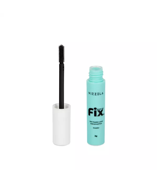 Vizzela Brow Up Fix Gel Fixador Incolor para Sobrancelhas 3g
