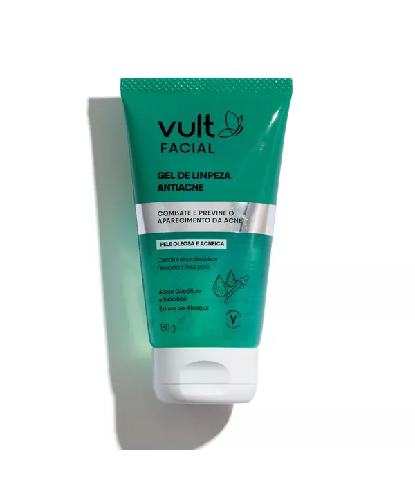 Vult Facial Gel de Limpeza Antiacne 150g