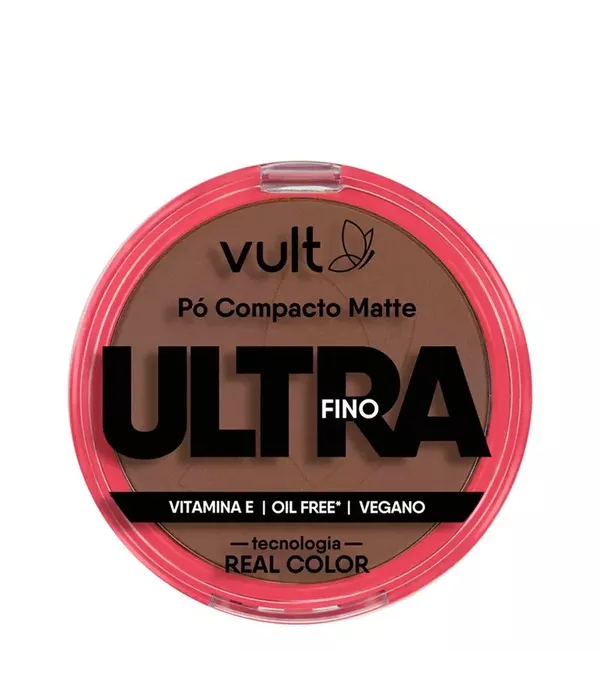 Vult Pó Compacto Matte Ultra Fino 9g Cor:V490