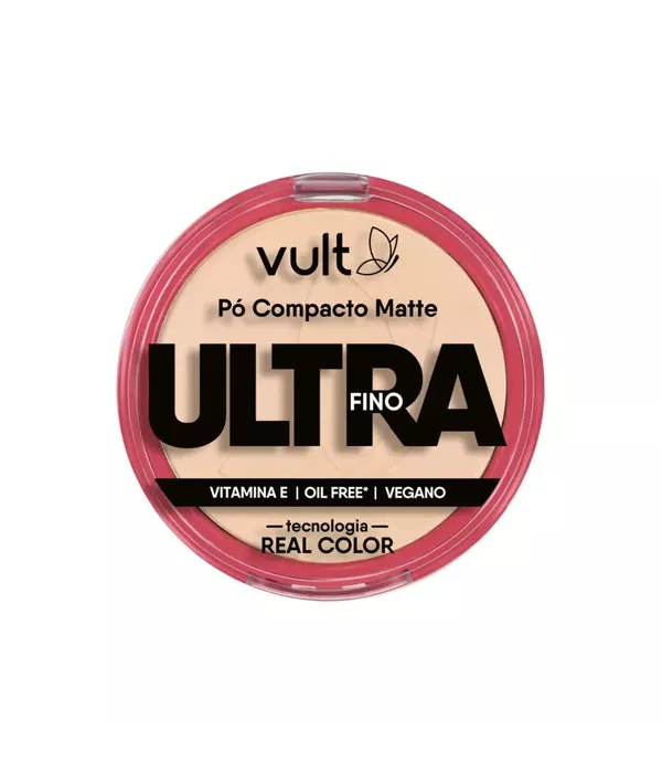 Vult Pó Compacto Matte Ultra Fino 9g Cor:V420