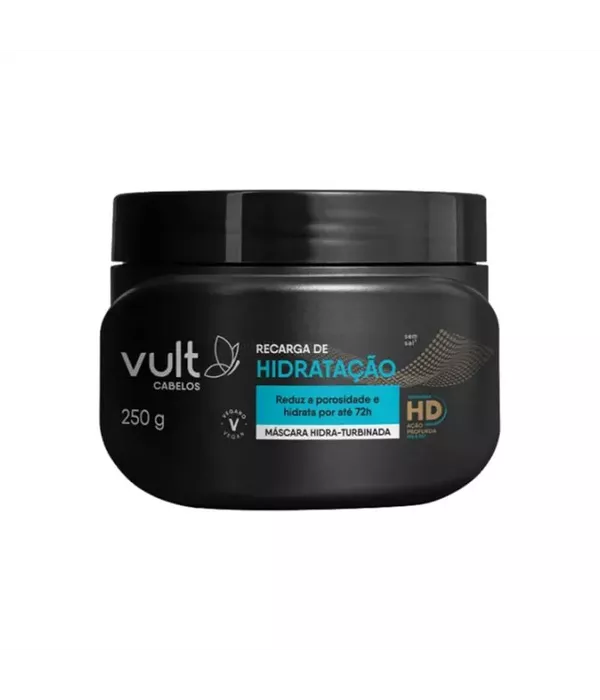 Vult Cabelos Máscara Hidra-Turbinada Recarga de Hidratação 250g