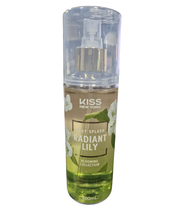 Kiss New York Body Splash Radiant Lily 200ml