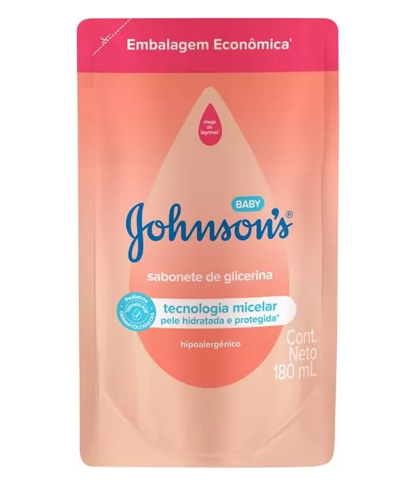 Sabonete de Glicerina Cabeça aos Pés Sachê 180ml