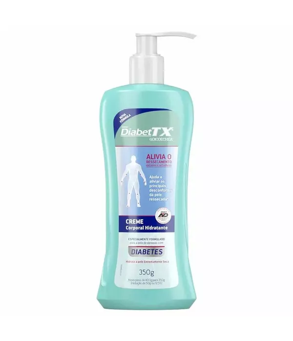 Diabt TX Creme Corporal Hidratante 350g