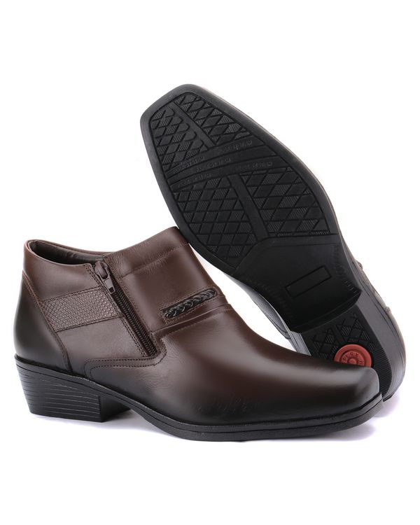 Bota Jungle - Couro Liso Café