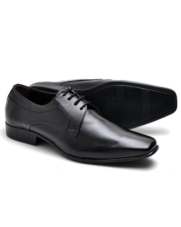 Sapato Social Luke - Couro Preto