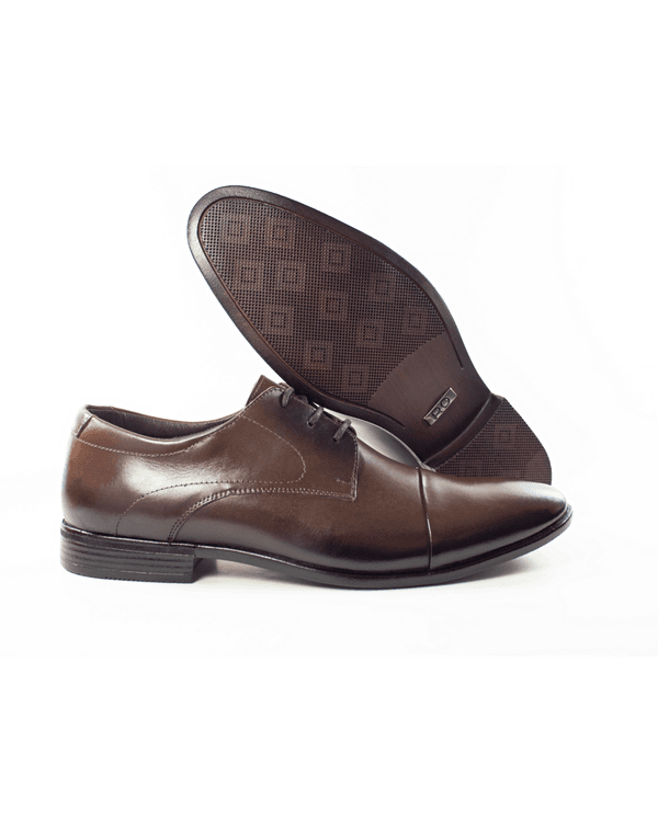 Sapato Social Masculino Jack - Couro Café