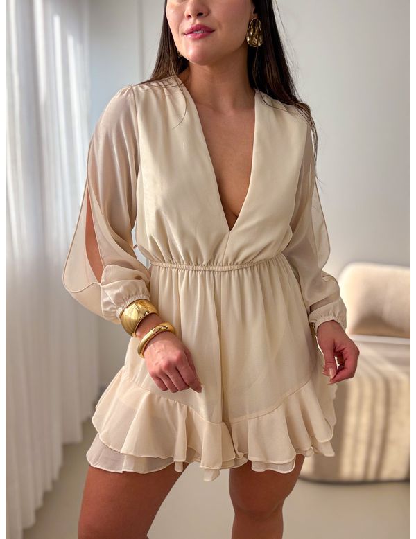 Macaquinho Alice Nude - Marya Conceito