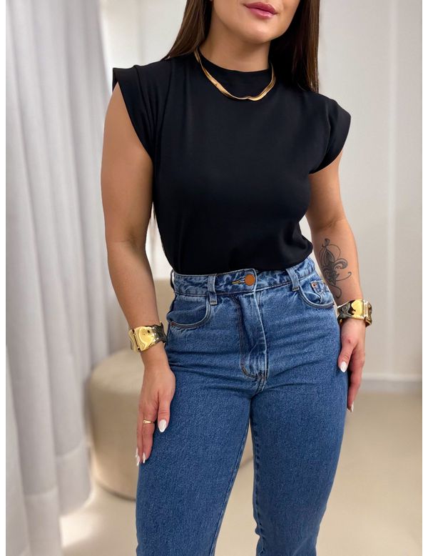 Blusa Muscle Bia Preto - Marya Conceito