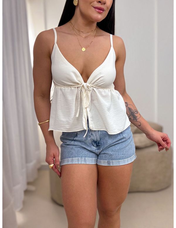 Blusa Clarice Branco - Marya Conceito