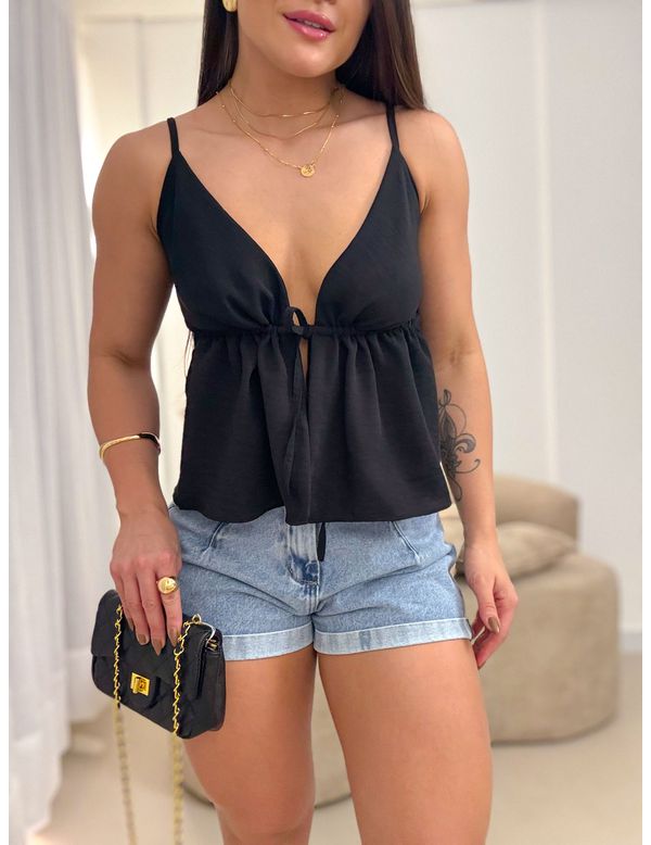 Blusa Clarice Preto - Marya Conceito