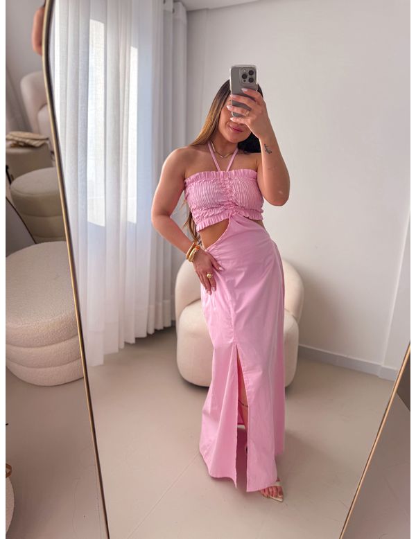 Vestido Daia Rosa - Marya Conceito