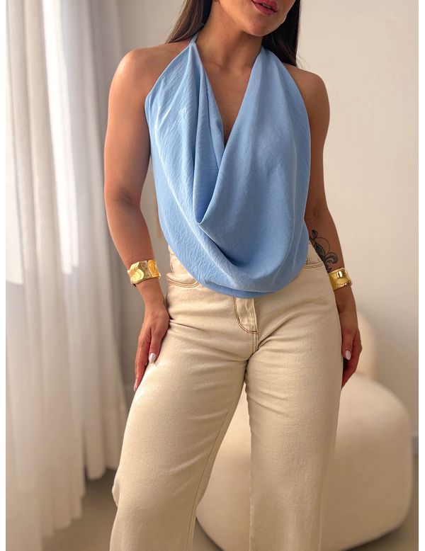 Blusa Déia Azul - Marya Conceito