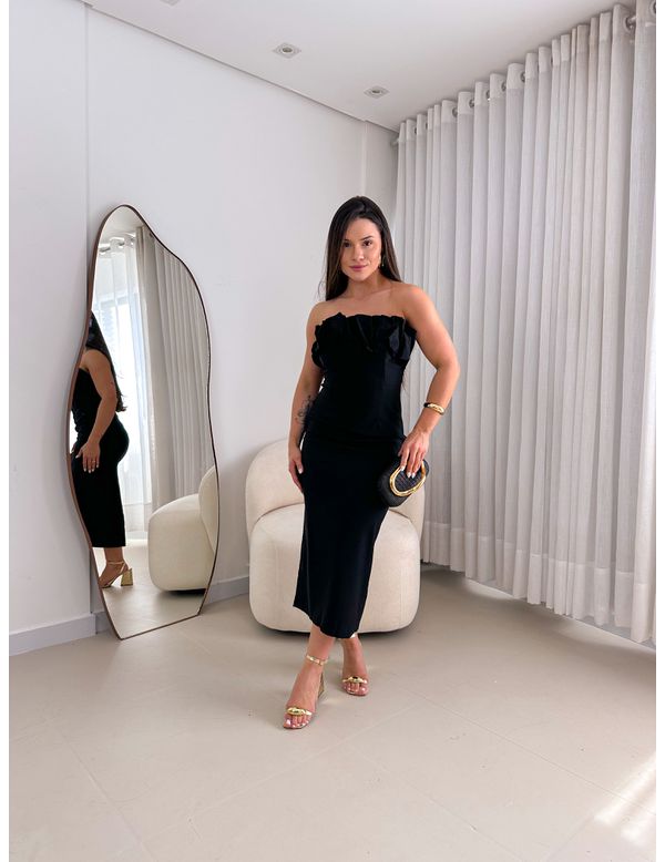 Vestido Eloá Preto - Marya Conceito