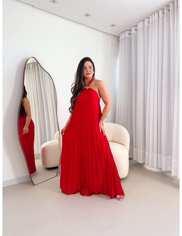 Vestido Fabiane Vermelho - Marya Conceito