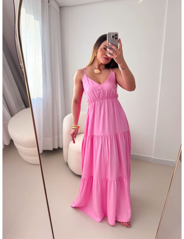 Vestido Flávia Rosa - Marya Conceito