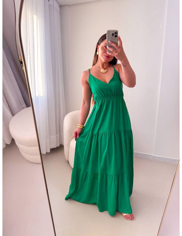 Vestido Flávia Verde - Marya Conceito