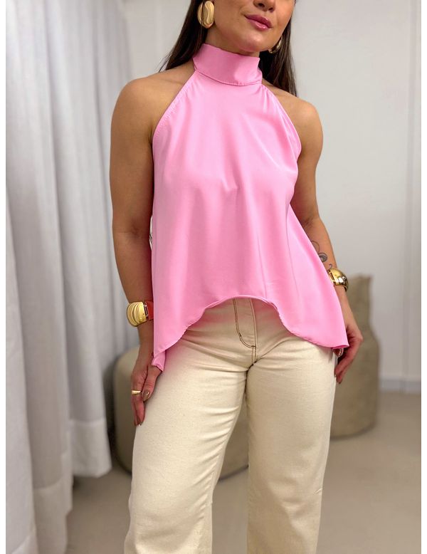 Blusa Bata Fran Rosa - Marya Conceito