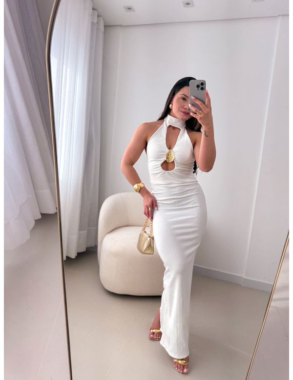 Vestido Sandra Branco - Marya Conceito