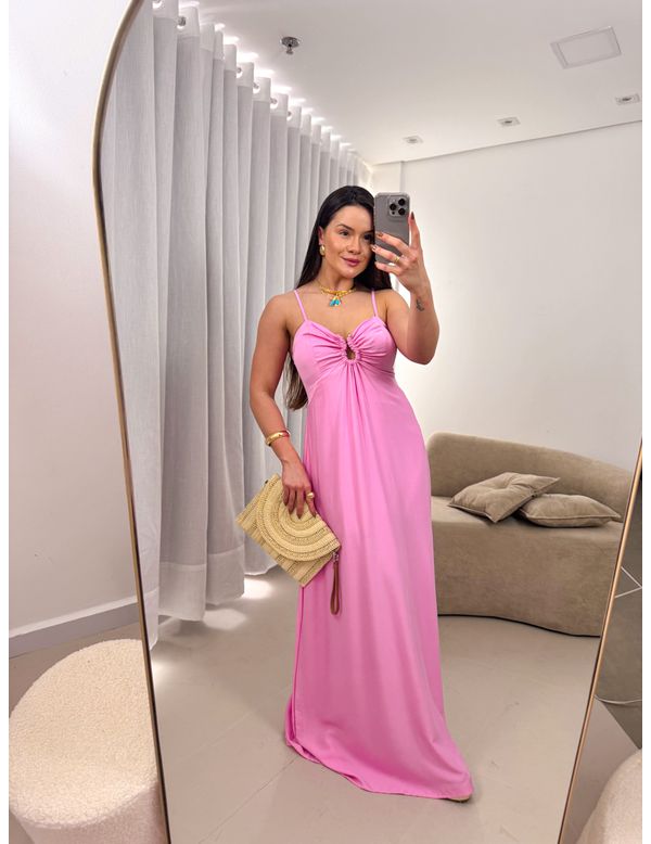 Vestido Gabriela Rosa - Marya Conceito