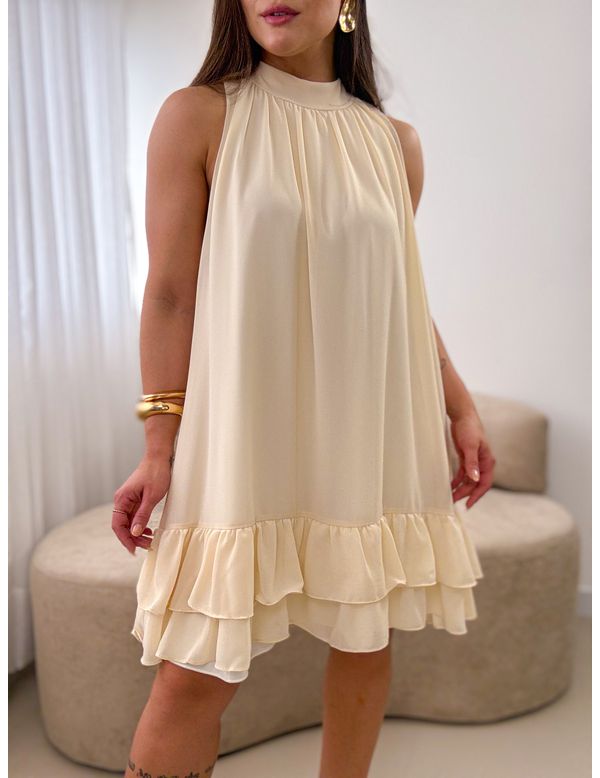 Vestido Helena Nude - Marya Conceito