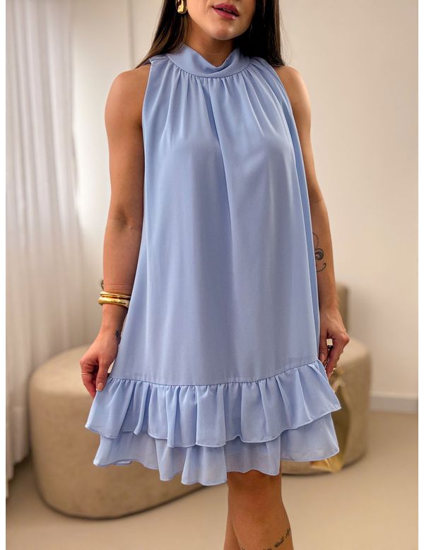 Vestido Helena Azul - Marya Conceito