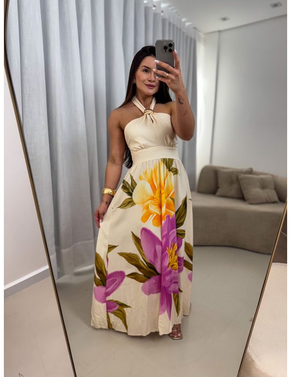 Vestido Marina Off White - Marya Conceito