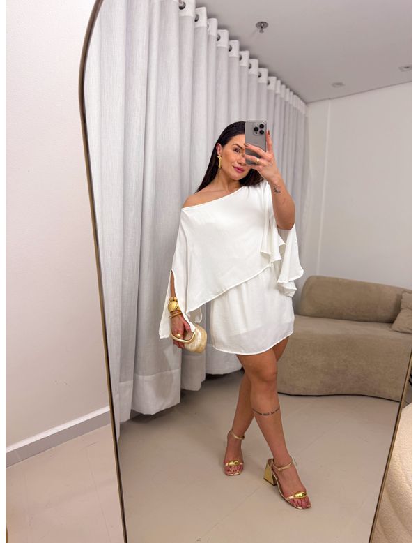 Macaquinho Bárbara Branco - Marya Conceito