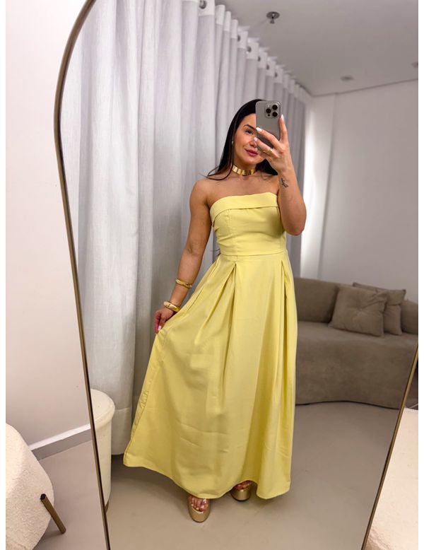 Vestido Júlia Amarelo - Marya Conceito