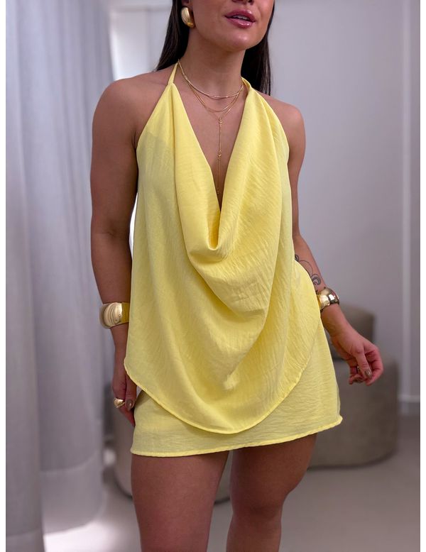 Conjunto Lauren Amarelo - Marya Conceito