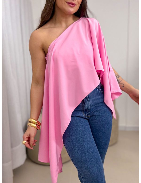 Blusa Maria Flor Rosa - Marya Conceito