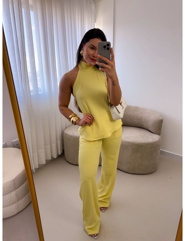 Conjunto Pamela Amarelo - Marya Conceito