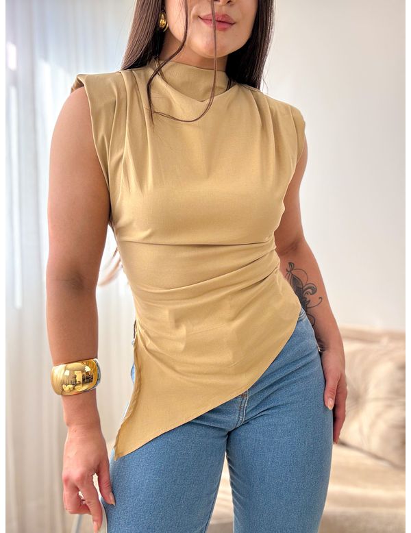 Blusa assimétrica Paola Caqui - Marya Conceito