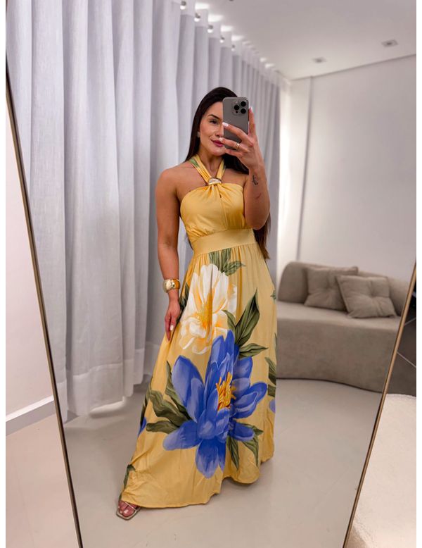 Vestido Marina Amarelo - Marya Conceito