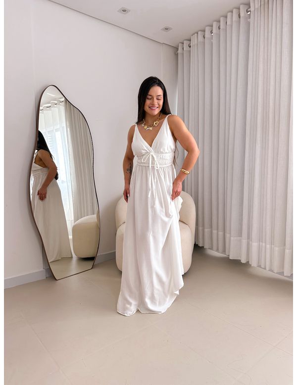 Vestido Sintia Branco - Marya Conceito