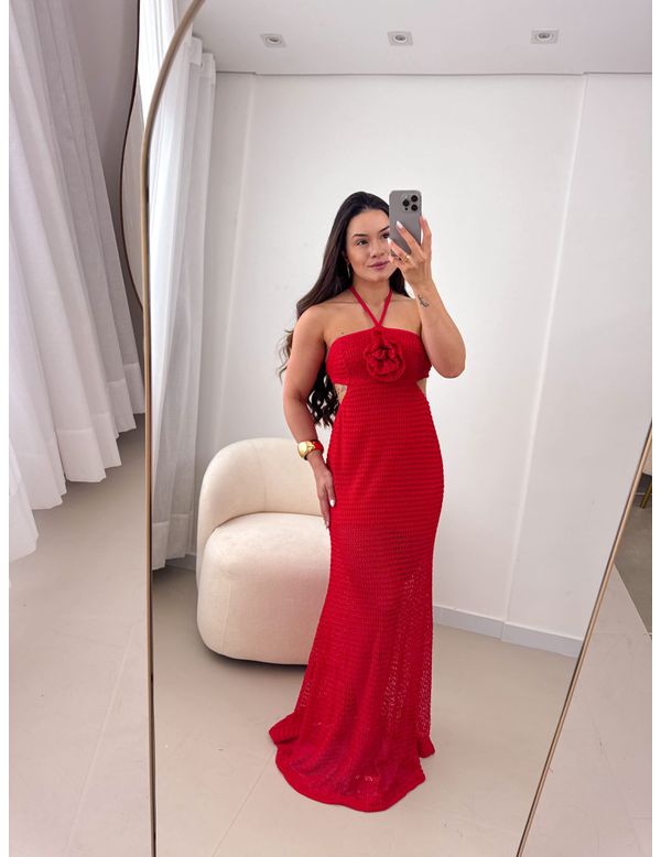 Vestido Anne Vermelho - Marya Conceito