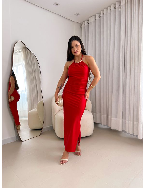 Vestido Susan Vermelho - Marya Conceito